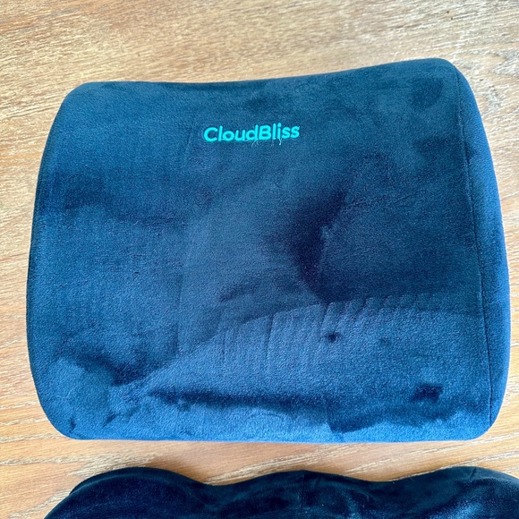 CloudBliss Memory Foam Office Chair Seat Cushion & Lumbar Support - Picture 2 of 4